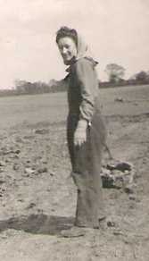 Mini picking potatoes